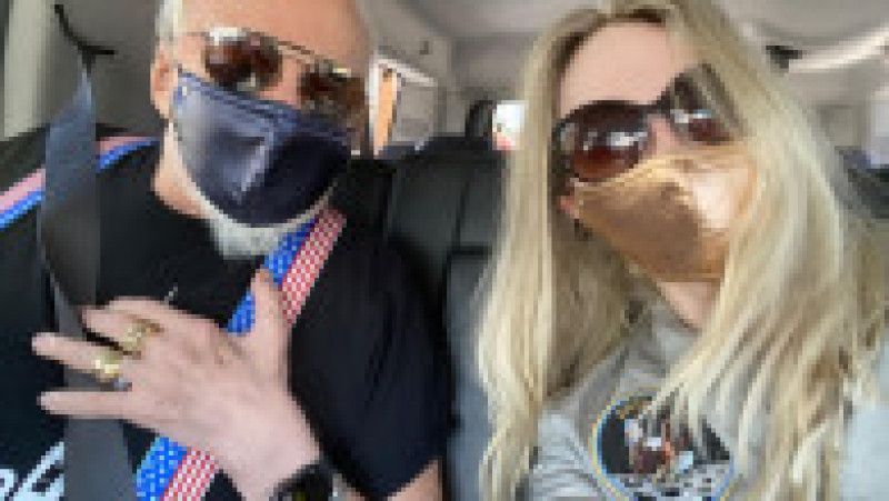 Fostul astronaut Buzz Aldrin s-a căsătorit cu partenerea sa de viaţă, Anca Faur, chiar în ziua în care a împlinit 93 de ani, FOTO: facebook | Poza 6 din 7